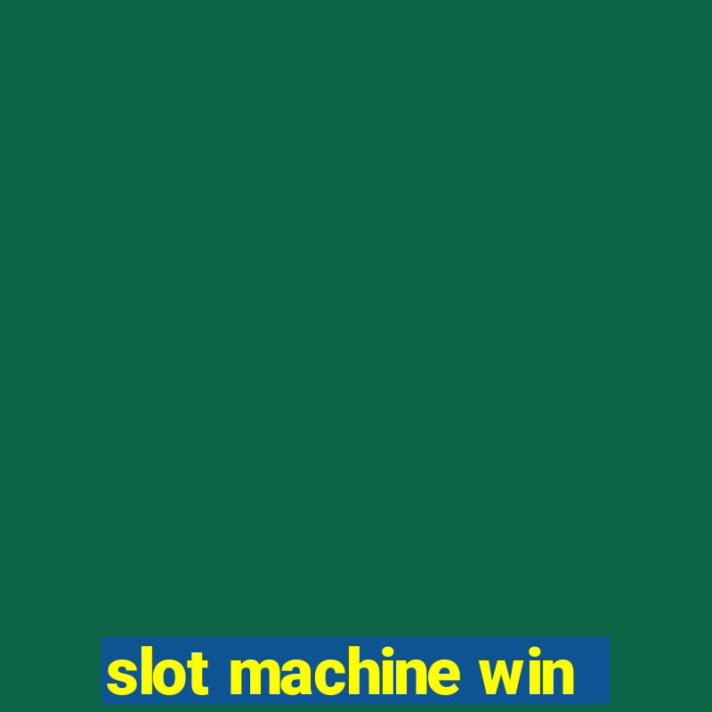 slot machine win