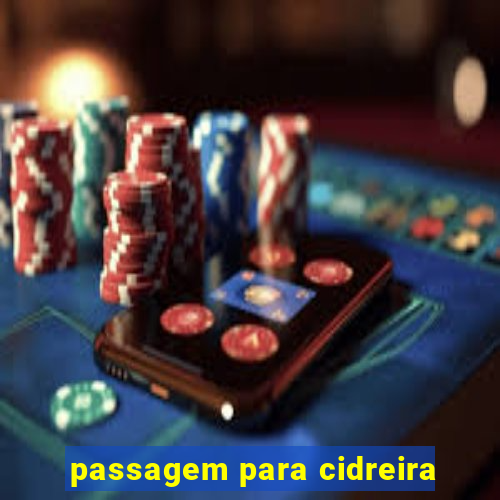 passagem para cidreira