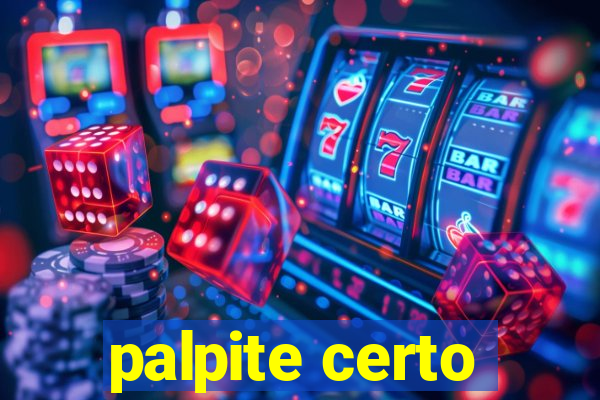 palpite certo