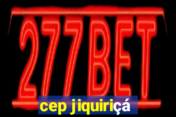 cep jiquiriçá