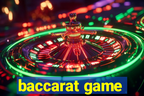 baccarat game