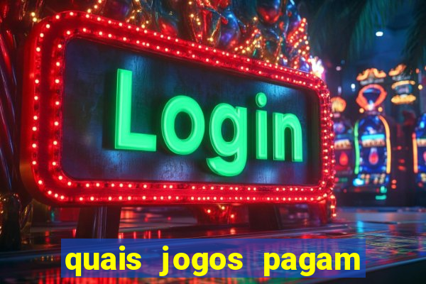 quais jogos pagam de verdade no pix