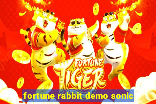 fortune rabbit demo sonic