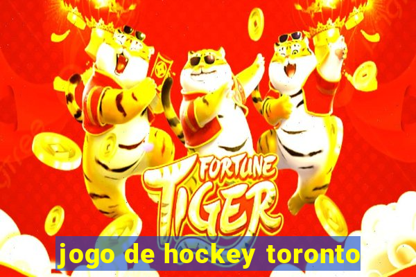 jogo de hockey toronto