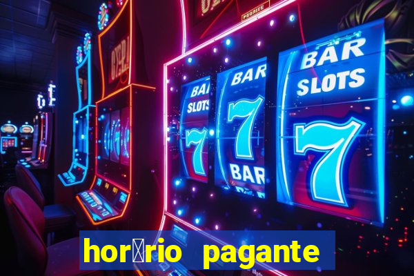 hor谩rio pagante fortune rabbit