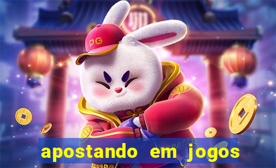 apostando em jogos de futebol