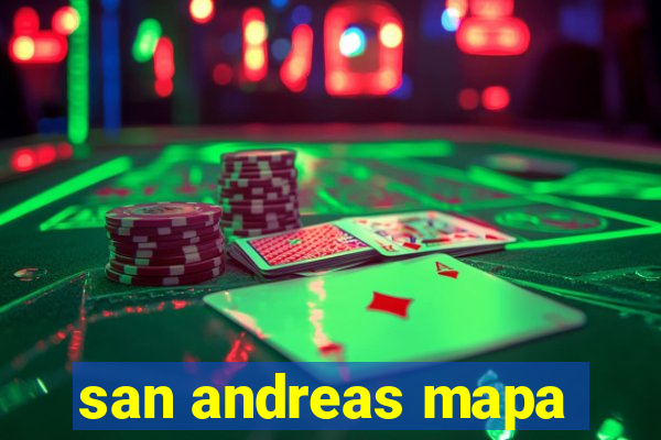 san andreas mapa