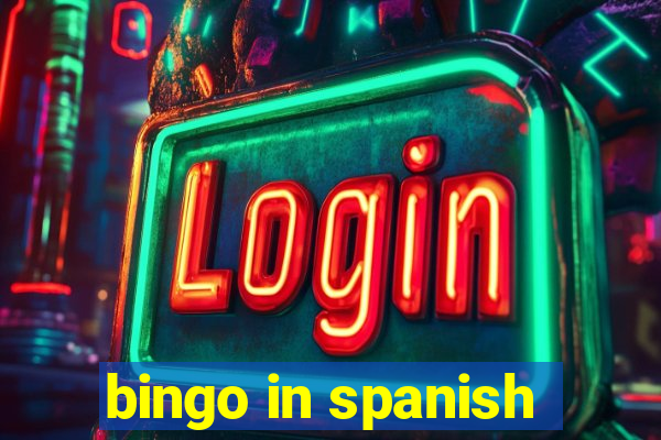 bingo in spanish