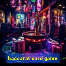 baccarat card game