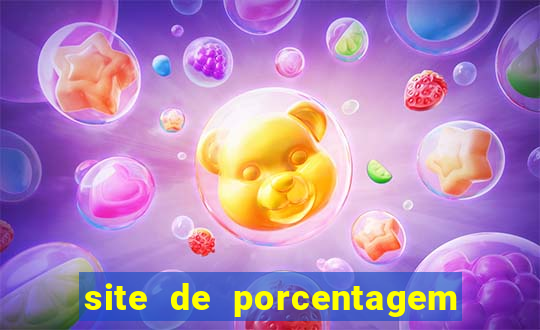 site de porcentagem de jogos slots