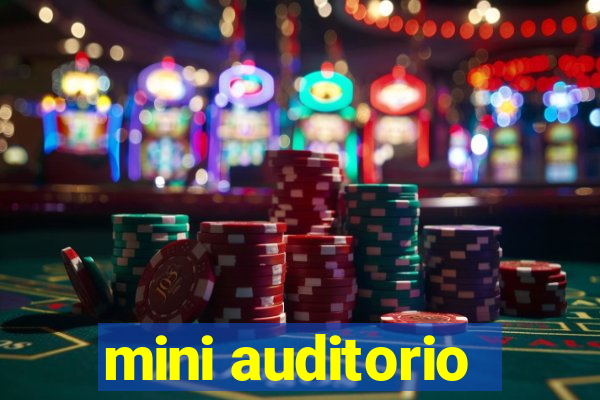 mini auditorio