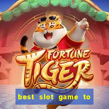 best slot game to win money