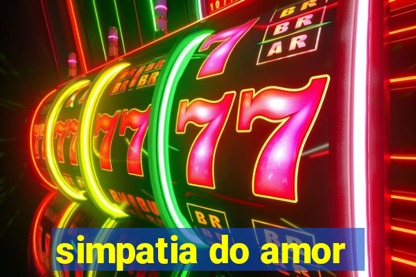 simpatia do amor