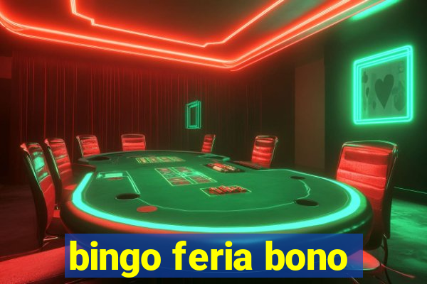 bingo feria bono