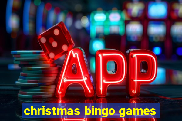 christmas bingo games