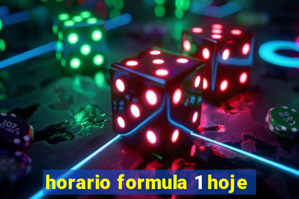 horario formula 1 hoje