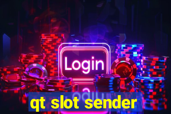 qt slot sender