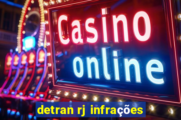 detran rj infrações