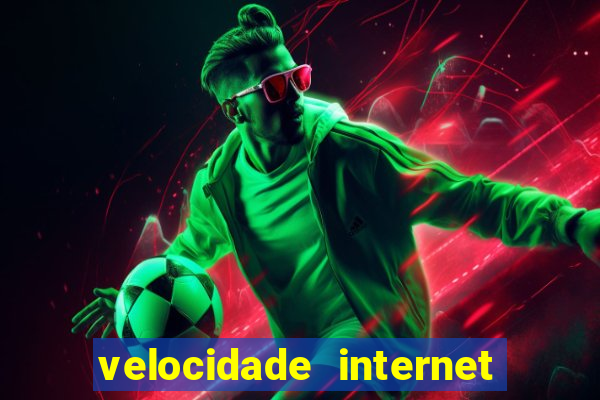 velocidade internet para jogar online