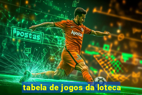 tabela de jogos da loteca