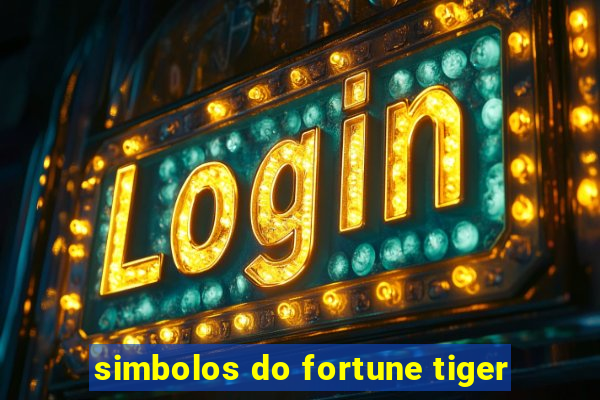 simbolos do fortune tiger