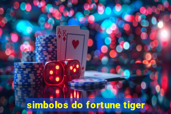 simbolos do fortune tiger