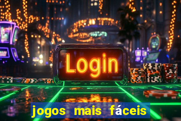 jogos mais fáceis de ganhar