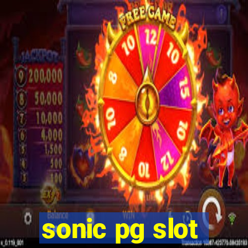 sonic pg slot