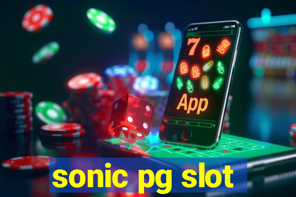 sonic pg slot