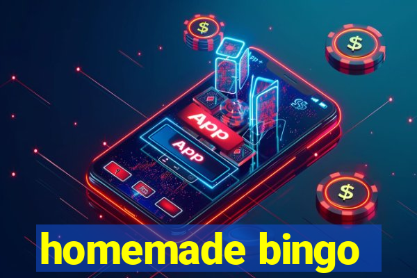 homemade bingo