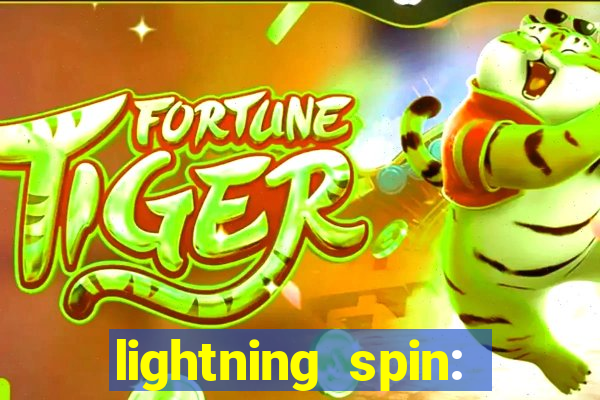 lightning spin: vegas slots