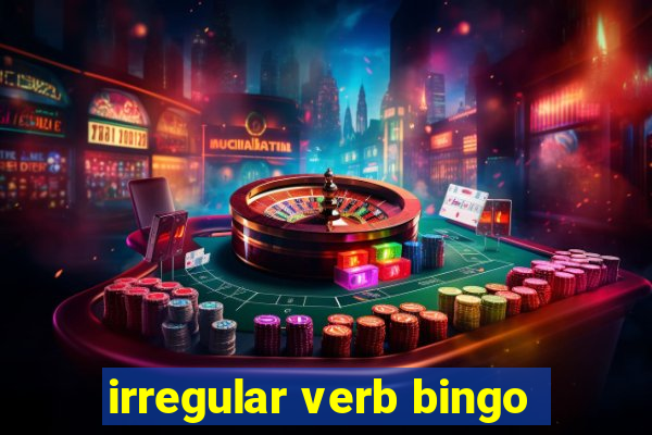 irregular verb bingo