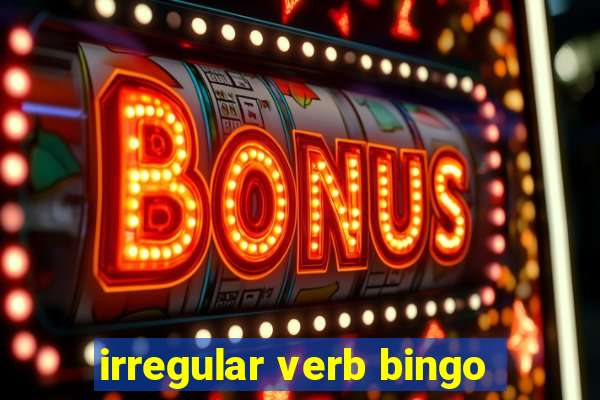 irregular verb bingo