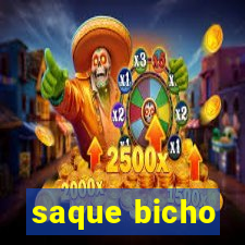 saque bicho