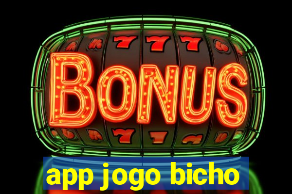 app jogo bicho