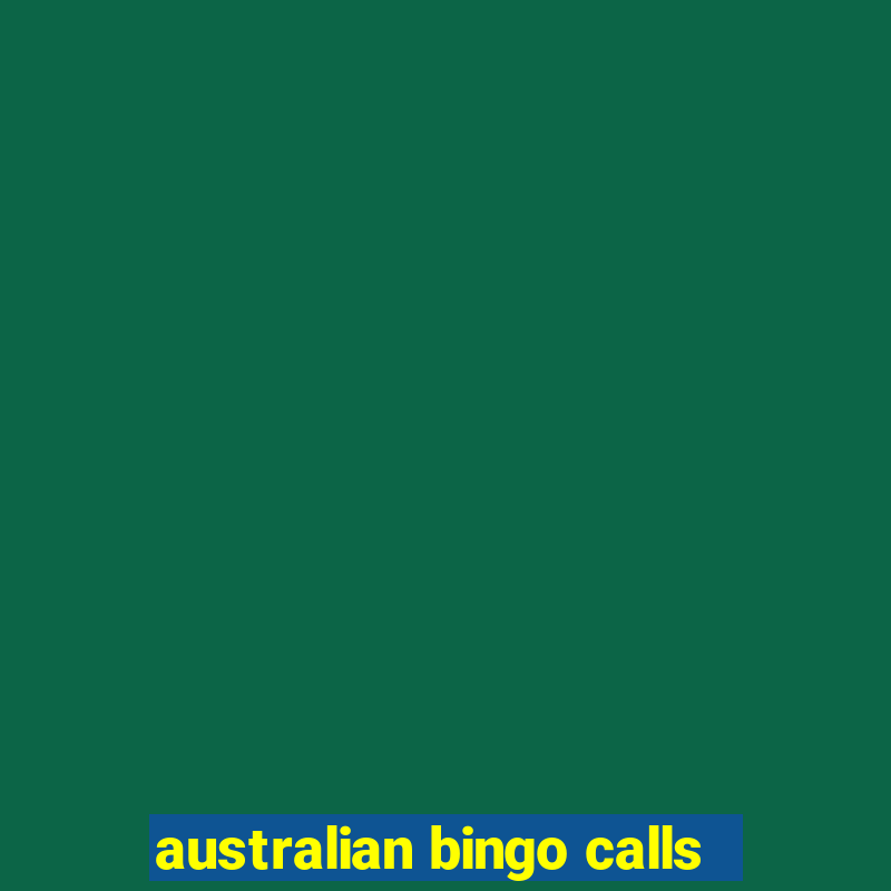 australian bingo calls