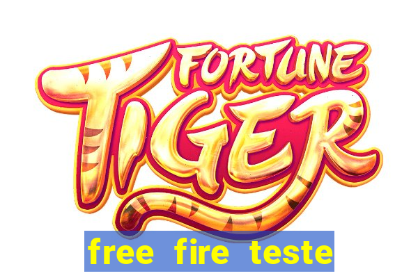 free fire teste gr谩tis jogar