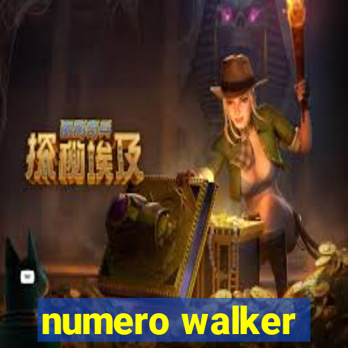 numero walker