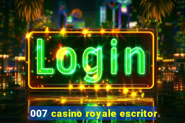 007 casino royale escritor