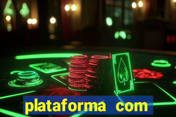 plataforma com b么nus no cadastro