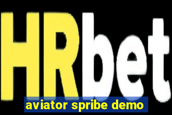 aviator spribe demo