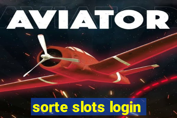 sorte slots login