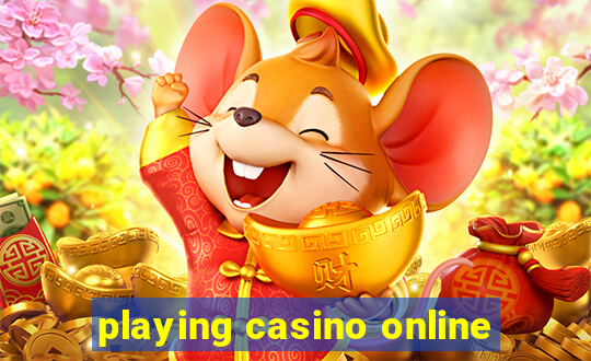 playing casino online