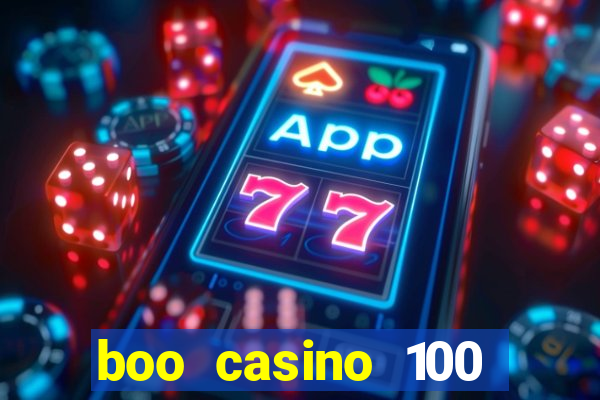 boo casino 100 free spins no deposit