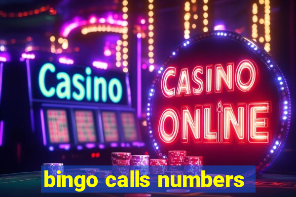 bingo calls numbers