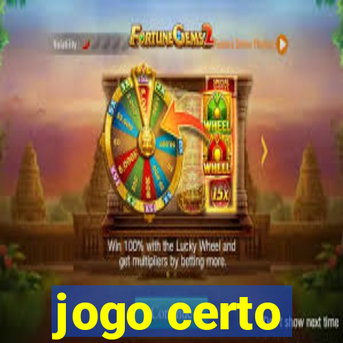 jogo certo