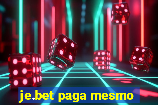 je.bet paga mesmo