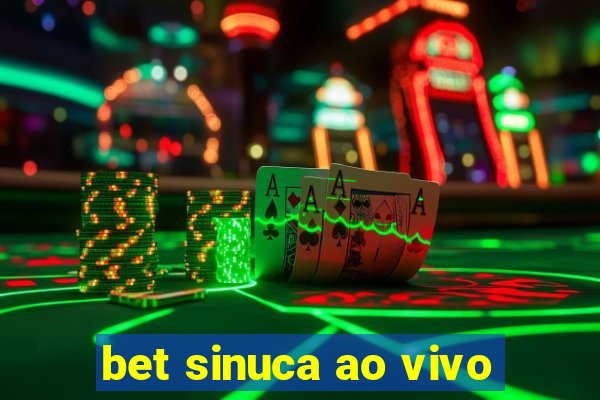 bet sinuca ao vivo