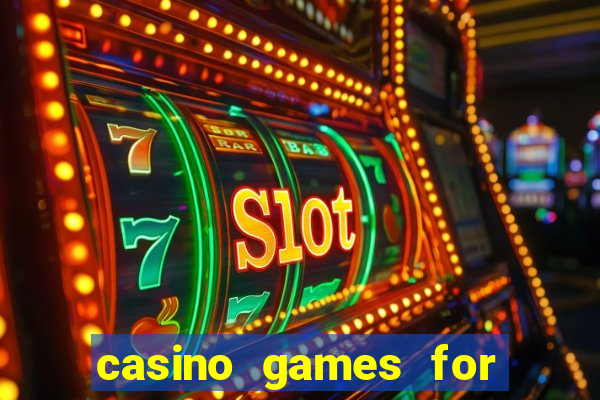 casino games for real money online