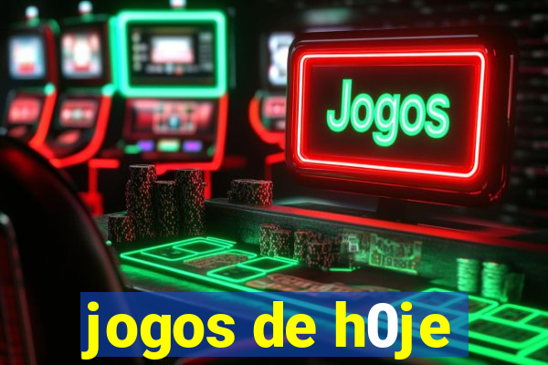 jogos de h0je